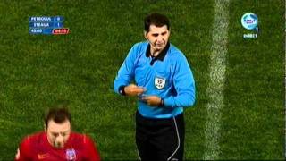 petrolul Steaua 30102011 penalty fight betaie supporter players and goal [upl. by Aderfla519]