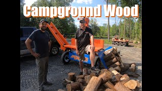 Eastonmade Campfire Wood With Justin Vance and A Special Axis [upl. by Weywadt425]