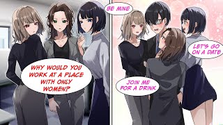 Manga Dub An introvert gets transferred to the division with only women RomCom [upl. by Haram456]