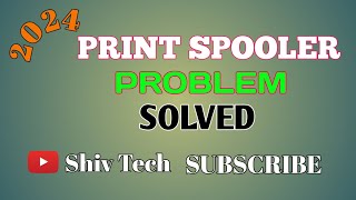 Print Spooler The Issue That Never Got Fixed [upl. by Yecnuahc]