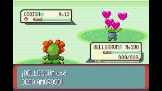 POKEMON EMERALD  BELLOSSOM  BESO AMOROSO  LOVELY KISS [upl. by Karlow]