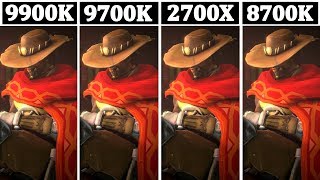 STREAMING  I9 9900K vs I7 9700K vs R7 2700X vs I7 8700K [upl. by Meesan]