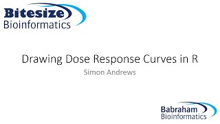 Producing Dose Response Curves in R [upl. by Hakaber]