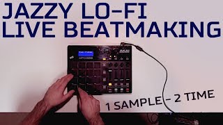 🎵JAZZY LOFI LIVE BEATMAKING  AKAI MPD226  ABLETON 10 [upl. by Rico]