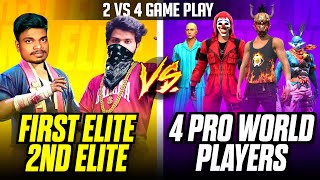 🔥Hari scar  PVS Gaming vs Real Pro Players  Free Fire 2 Vs 4 Insane Gameplay  Garena Free Fire [upl. by Nireil207]