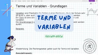 Terme und Variablen  Grundlagen [upl. by Nauht855]