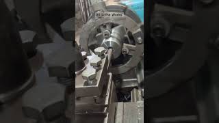 hydraulic cylinder making on lathe 00latheworks hydraulic metalwork lathework shorts cnclathe [upl. by Everara]