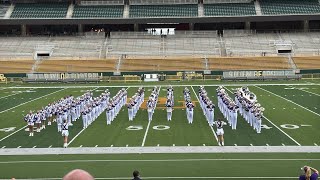 Lufkin High School band UIL State Military Prelims 2024 [upl. by Niraa]