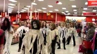 Thriller Zombie flash mob raises hundreds for charity [upl. by Arihk]