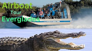 Everglades  airboat tour amazing views  alligators [upl. by Tawnya]