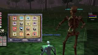 P99 Everquest Project 1999 green  My favorite AFK camp 4555 NRO Guards  Dark Elf Necro LVL52 [upl. by Neddra295]