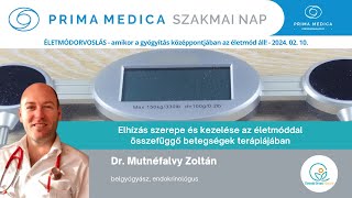 SZAKMAI NAP  Dr Mutnéfalvy Zoltán  Az elhízás jelentősége [upl. by Sellig902]