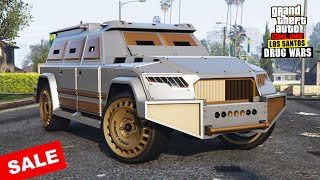 Best Customization amp Review for NIGHTSHARK in GTA 5 Online  Armored Car [upl. by Hairej903]