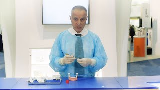 Placing OSSIX® Plus resorbable membrane Part 2  Suturing [upl. by Kung]