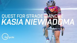 Kasia Niewiadomas Quest for Strade Bianche  inCycle [upl. by Anuala]