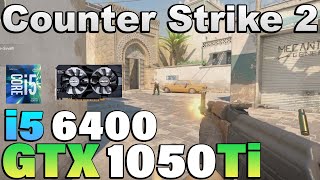 Counter Strike 2  i5 6400  GTX 1050Ti [upl. by Notsecnirp]