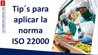 🥩 ¿Cómo implementar un sistema de gestión de inocuidad alimentaria Norma ISO 220002018 [upl. by Jethro]