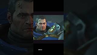 Leandros entry in Space Marine 2 its shocking revelation scene warhammer40kspacemarine2 [upl. by Rhee]