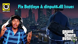 Fix GTA 5 Modding Battleye Launcher Error  StepbyStep Guide to Resolve dinput8dll Issues [upl. by Jase]