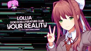 「Nightcore」→ DDLC  Your Reality Sleeping Forest Remix Cover [upl. by Nylcaj]