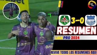 Mushuc Runa vs Emelec 30 Goles y Resumen COMPLETO  Liga Pro Ecuabet 2024 [upl. by Woehick]