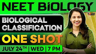 NEET Biology 2026  Biological Classification  Oneshot  Exam Winner NEET [upl. by Ettenad]