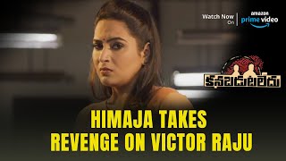 Himaja Takes Revenge On Victor Raju  Kanabadutaledu  Sunil  Vaishaliraj  Silly Monks Tollywood [upl. by Isolt]