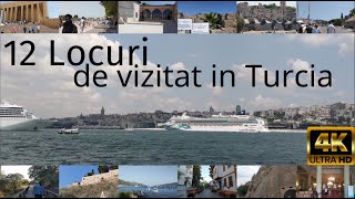 Turcia  Ce să NU ratezi  12 Best Places To Visit In Turkey  🇹🇷 TURKEY TRAVEL GUIDE  4k60fps [upl. by Einnek]