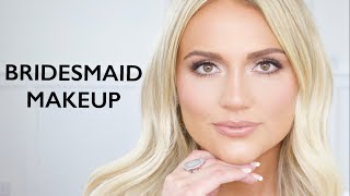 HOW TO DO BRIDESMAID MAKEUP  Client Makeup Tutorial [upl. by Christenson]