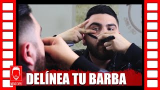 Cómo Delinear la barba Marcar o perfilar la barba tu mismo paso a paso [upl. by Lonny]