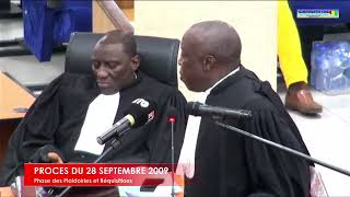 🔴 Procès du 28 septembre  suivez la plaidoirie de Me Paul Yomba Kourouma avocat de Toumba Diakité [upl. by Macur]