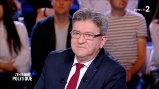 JEANLUC MÉLENCHON À LÉMISSION POLITIQUE  17 mai 2018 [upl. by Montana]