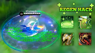 GLOBAL KHALEED NEW UNLI LIFESTEAL IS HERE 😱 Pls dont tell moonton [upl. by Ellehcor]