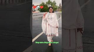 bhigi dekho bhigi dekho chingari 🌧️🌧️🌧️🌧️⛈️😱😱😱😱 [upl. by Sivia]