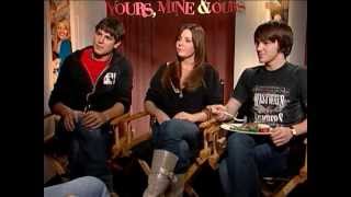 Yours Mine and Ours Interview with Drake Bell [upl. by Oznofla]