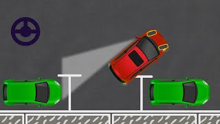 Parallel Parking Simplified Demonstration [upl. by Margareta]