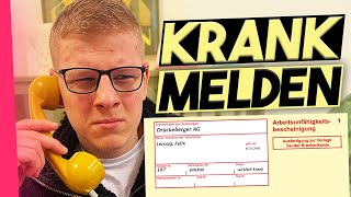 Krank melden in Deutschland [upl. by Nahpos]