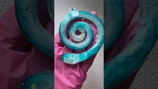 snow or cloud effects in resin using only two dyes 2025 year symbol [upl. by Hull]