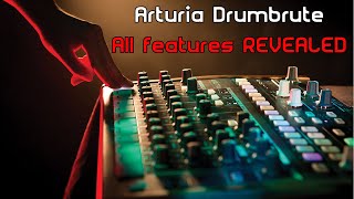 Arturia Drumbrute Review  All features REVEALED [upl. by Llemart]