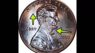 2009 Birth amp Early Childhood Doubled Die Reverse Struck Through Obverse Lincoln Penny [upl. by Neemsaj]