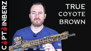 True Marine Coyote Brown Spray Paint for RiflePistol Camo [upl. by Drucy]