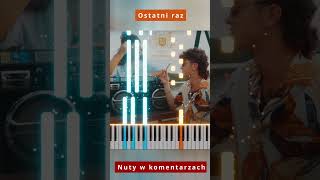 Zenek Martyniuk  Ostatni Raz 🎹 Piano Tutorial 🔥 Nuty shorts [upl. by Maurene]