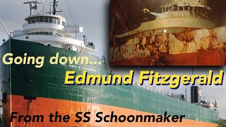 Edmund Fitzgerald on the way down from the SS Schoonmaker [upl. by Aerised]