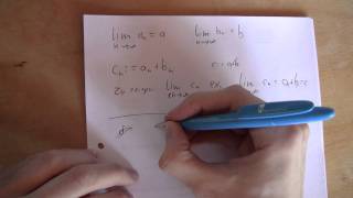 Mathematik  Folgen  Grenzwert  Summenregel [upl. by Haase]