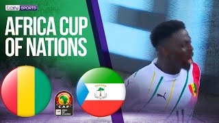 Guinea vs Equatorial Guinea  AFCON 2023 HIGHLIGHTS  01282024  beIN SPORTS USA [upl. by Bullis]