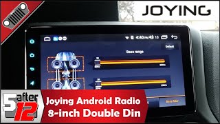 Joying Android Head Unit  Detailed Overview  Double Din 8 inch [upl. by Sondra]