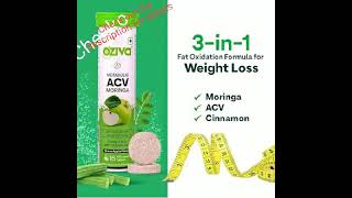 OZiva ACV Moringa For Weight Loss  3in1 shortsytshortsshortfeedsvirala [upl. by Harihat]