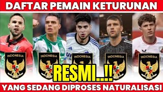 PEMAIN NATURALISASI INDONESIA TERBARU  PEMAIN GRADE A SIAP GABUNG TIMNAS  PEMAIN NATURALISASI 2024 [upl. by Ahcsap24]