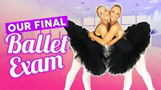 Our Final Ballet Exam  The Rybka Twins [upl. by Laersi]