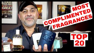 Top 20 Most Complimented Fragrances  My 20 Most Compliment Getter Fragrances [upl. by Naujid]